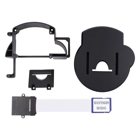 DriveFix 3D Printed Tray Mount with SD Extension Cable and Slots for Nintendo Gamecube GC Loader Mod in Saudi Arabia