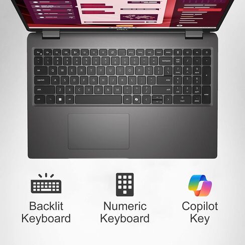 كمبيوتر محمول Dell Latitude 3550 3000 للأعمال (15.6 بوصة FHD مضاد للتوهج، Intel 10-Core i5-1335U (> i7-1355U)، ذاكرة الوصول العشوائي DDR5 سعة 16 جيجابايت، 512 جيجابايت SSD) لوحة مفاتيح بإضاءة خلفية، إيثرنت، كاميرا ويب FHD، Win 11 Pro مع مساعد الذكاء الاصط in Kuwait