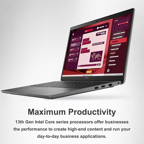 كمبيوتر محمول Dell Latitude 3550 3000 للأعمال (15.6 بوصة FHD مضاد للتوهج، Intel 10-Core i5-1335U (> i7-1355U)، ذاكرة الوصول العشوائي DDR5 سعة 16 جيجابايت، 512 جيجابايت SSD) لوحة مفاتيح بإضاءة خلفية، إيثرنت، كاميرا ويب FHD، Win 11 Pro مع مساعد الذكاء الاصط in Kuwait
