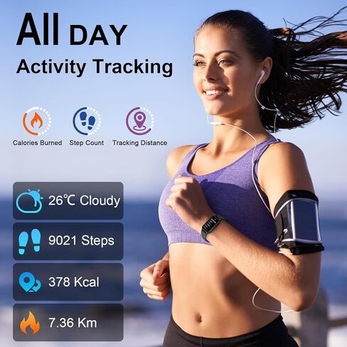 Smart Watch for Men Women(Answer/Make Call), 2025 Fitness Activity Tracker 1.57" Smartwatch with Heart Rate/Sleep Monitor/Pedometer/Calories/110+ Sports, IP68 Waterproof Fitness Watch for Android iOS in Saudi Arabia