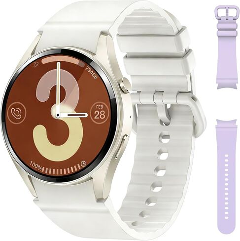 Smart Watches for Women/Men (Make/Answer Calls), Fitness Smart Watch with Heart Rate/SpO2/Sleep Monitor, Pedometer Tracker, 120+ Sport Modes Fitness Tracker Watch, Smartwatch for Android and iPhone in Saudi Arabia