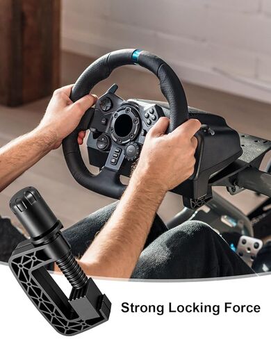 QNHEAY مشبك تثبيت عجلة القيادة مناسب لـ Logitech G25 G27 G29 G920 G923 in Kuwait
