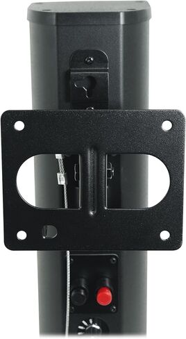 Rockville Wet Array 5 أسود 70 فولت 60 وات مكبر صوت عمود دوار تجاري مثبت على الحائط، تصميم مصفوفة خط ثنائي الاتجاه، IP55 مقاوم للماء، للاستخدام الداخلي/الخارجي للمطاعم والكنائس والقاعات (12 عنصر) in Kuwait