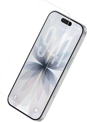 Belkin ScreenForce UltraGlass 2 Treated iPhone 16 Pro Screen Protector, scratch-resistant, 9H hardness tested glass, slim design, with bubble-free application, full screen coverage for iPhone 16 Pro in Saudi Arabia