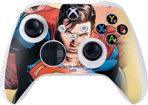 Skinit Decal Gaming Skin Compatible with Xbox Series S Controller - Officially Licensed DC Comics Superman Flying Pose Action Comics #957 Art by Patch Zircher Design in Saudi Arabia
