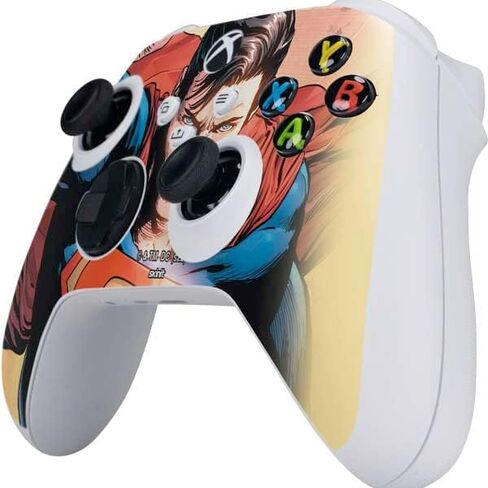 Skinit Decal Gaming Skin Compatible with Xbox Series S Controller - Officially Licensed DC Comics Superman Flying Pose Action Comics #957 Art by Patch Zircher Design in Saudi Arabia