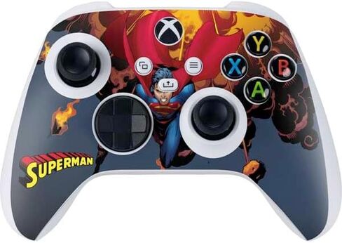 Skinit Decal Gaming Skin Compatible with Xbox Series S Controller - Officially Licensed DC Comics Superman Flying Pose Action Comics #957 Art by Patch Zircher Design in Saudi Arabia