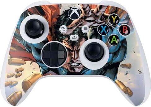 Skinit Decal Gaming Skin Compatible with Xbox Series S Controller - Officially Licensed DC Comics Superman Flying Pose Action Comics #957 Art by Patch Zircher Design in Saudi Arabia