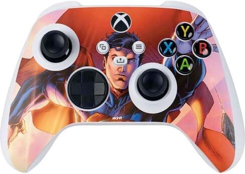 Skinit Decal Gaming Skin Compatible with Xbox Series S Controller - Officially Licensed DC Comics Superman Flying Pose Action Comics #957 Art by Patch Zircher Design in Saudi Arabia