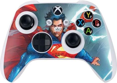 Skinit Decal Gaming Skin Compatible with Xbox Series S Controller - Officially Licensed DC Comics Superman Flying Pose Action Comics #957 Art by Patch Zircher Design in Saudi Arabia