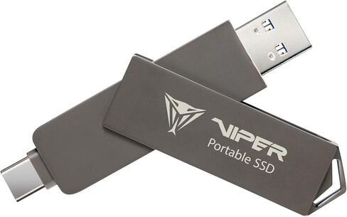 Patriot Memory Viper PVP30 1TB Duo Compact External Portable SSD (Cable Free) - External Solid State Drive - PVP301TB28UDG in Saudi Arabia