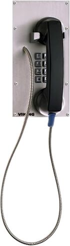Viking K-1900-8-EWP هاتف بلوحة من الفولاذ المقاوم للصدأ مقاوم للتخريب مع كابل مدرع ولوحة مفاتيح من الفولاذ المقاوم للصدأ مع حماية محسنة للطقس [ewp] in Saudi Arabia