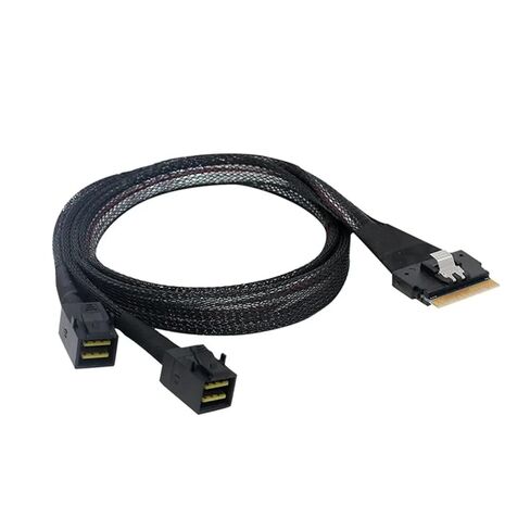 MI NI Slim 4.0 SFF-8654 8i 74PIN to Slim 4.0 SFF-8643 HD 36PIN 600Mbps Server Data Cable for Servers Switches(0.8M) in Saudi Arabia