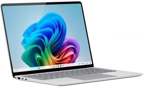 كمبيوتر محمول Microsoft Surface (2024)، Windows 11 Copilot+ PC، شاشة لمس 13.8 بوصة، Snapdragon X Elite (12 نواة)، ذاكرة وصول عشوائي 16 جيجابايت، تخزين SSD 512 جيجابايت، بلاتيني in Saudi Arabia