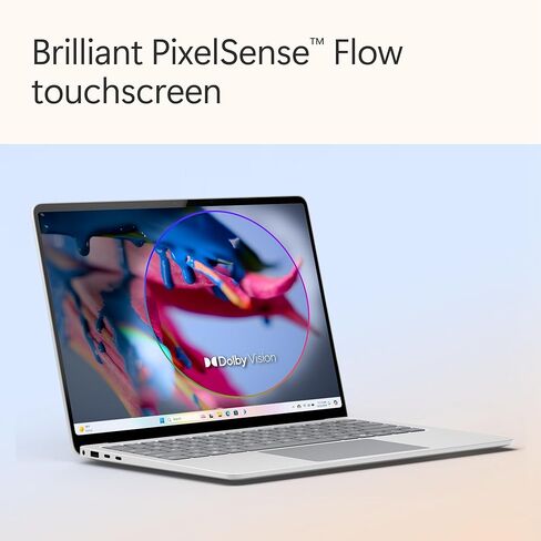 كمبيوتر محمول Microsoft Surface (2024)، Windows 11 Copilot+ PC، شاشة لمس 13.8 بوصة، Snapdragon X Elite (12 نواة)، ذاكرة وصول عشوائي 16 جيجابايت، تخزين SSD 512 جيجابايت، بلاتيني in Saudi Arabia
