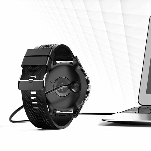 شاحن حائط بديل لساعة جارمين، كابل شحن USB لـ Garmin Vivoactive 6 5 4 4S، Fenix ​​8 7 7S 7X 6S 6 6X 5S 5 5X، Forerunner 55 255 745 165 570، Instinct 2 2S 2x، Venu 2 Plus 2S Sq 2 3S in Kuwait