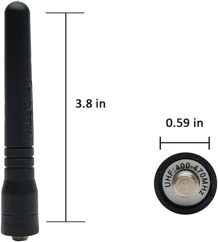 UHF 400-470 MHz Stubby Antenna for Motorola Mag One BPR40 A8 6 Pack in Saudi Arabia