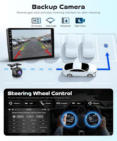 8 Core 6G+128G Android 15 راديو ستيريو للسيارة Honda Civic 2001-2005 Wireless Carplay/Android Auto 9 بوصة HD IPS Sereen مع 5 جيجا هرتز WiFi 5.0 بلوتوث GPS SWC FM/RDS كاميرا احتياطية لراديو in Kuwait
