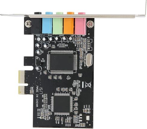 بطاقة صوت، بطاقة صوت PCI Express ذات 6 قنوات مع شريحة CMI8738 5.1، لأنظمة الكمبيوتر 7 Vista 32 64 بت in Kuwait