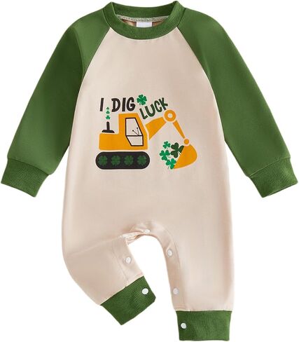 Infant Baby Boy Valentines Day Outfit Long Sleeve Letters Romper Jumpsuit My First Valentines Day Baby Boy Outfit in Saudi Arabia