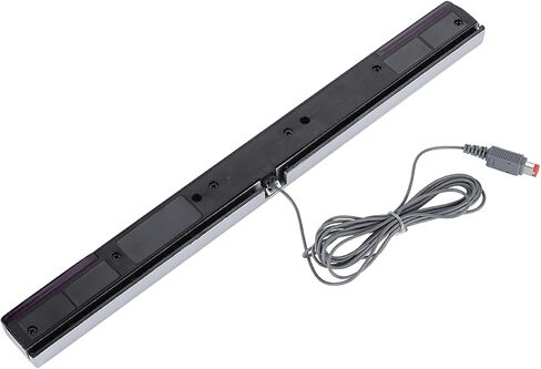 Infrared IR Signal Sensor Bar, Wired Receiver for WIIU, with Stand for Easy Mounting Above Below TV Monitor in Saudi Arabia