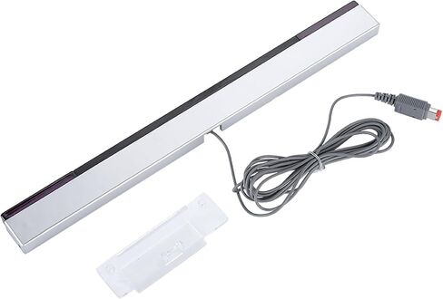 Infrared IR Signal Sensor Bar, Wired Receiver for WIIU, with Stand for Easy Mounting Above Below TV Monitor in Saudi Arabia