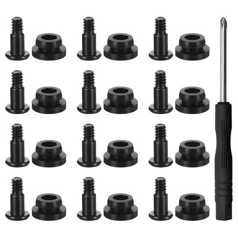 Hard Drive Screws, 12 Pcs Hard Disk Drive Mounting Screws with Shock Absorption Rubber Washer Accessories Kit for 3.5 Inch SSD HDD, Computer PC Laptop in Saudi Arabia