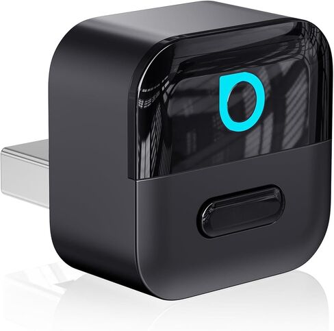 محول OTTOCAST Mini Pico Wireless CarPlay & Android Auto، تحويل لاسلكي مزدوج، Wi-Fi 6، Bluetooth 5.4، مفتاح هاتف مدمج للغاية، زر واحد in Kuwait