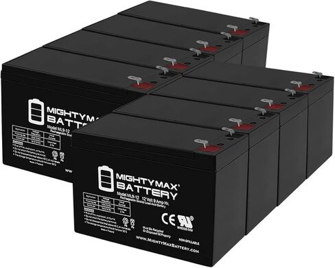 Mighty Max Battery 12V 9Ah SLA Battery Replacement for Eaton 9130 Tower - 8 Pack in Saudi Arabia