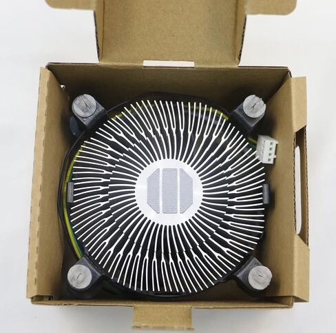 i3/i5/i7 وحدة تبريد وحدة المعالجة المركزية من الألومنيوم متوافقة مع Intel E97379-003 لـ LGA1151 LGA1150 LGA1155 LGA1156، مع مروحة 4-PWM 3.5 بوصة للكمبيوتر المكتبي in Kuwait