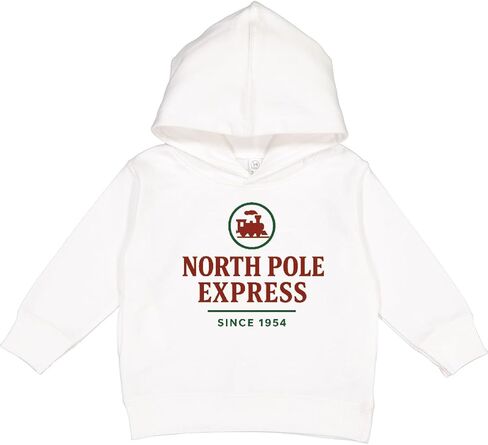 inktastic North Pole Express Train Christmas Toddler Hoodie in Saudi Arabia