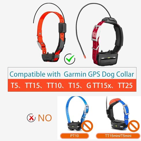 حزمة شاحن طوق الكلب Garmin TT15/T5/TT15X T15 - منفذ مزدوج من النوع C وشحن USB صغير لأطواق تتبع نظام تحديد المواقع العالمي (Sport PRO، TT10، T15X Bark Collars) (2 شاحن) in Kuwait