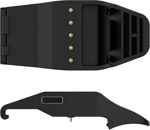 حزمة شاحن طوق الكلب Garmin TT15/T5/TT15X T15 - منفذ مزدوج من النوع C وشحن USB صغير لأطواق تتبع نظام تحديد المواقع العالمي (Sport PRO، TT10، T15X Bark Collars) (2 شاحن) in Kuwait
