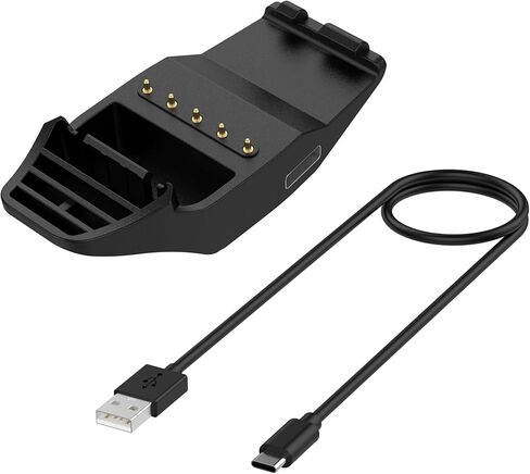 حزمة شاحن طوق الكلب Garmin TT15/T5/TT15X T15 - منفذ مزدوج من النوع C وشحن USB صغير لأطواق تتبع نظام تحديد المواقع العالمي (Sport PRO، TT10، T15X Bark Collars) (2 شاحن) in Kuwait