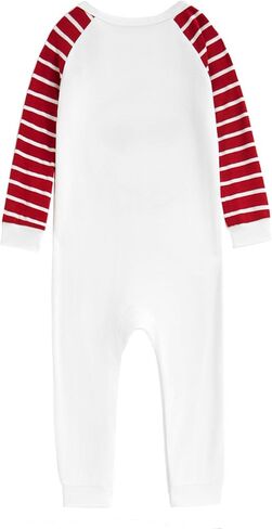 MOSSRIVER Family Pjs مطابقة مجموعات قصيرة الأكمام الجرافيك القمم عطلة قمصان لطيف منامة فستان أطفال مع سروال داخلي عطلة ملابس الصيف in Kuwait