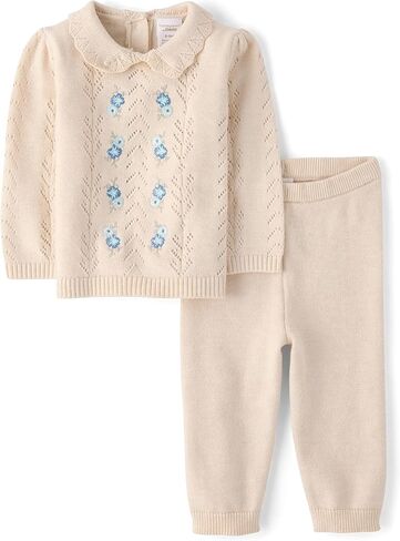 Gymboree baby-girls And Newborn Long Sleeve Sweater and Pants 2-piece Outfit Set in Saudi Arabia