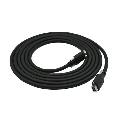 1394B Industrial Camera Data Cable CCD Firewire 9PIN Male to Lock Belt Shielded Signal High Flex 1394 800(5m) in Saudi Arabia