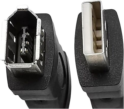 USB 2.0 TY>pe A Male to Firewire IEEE 1394 6 Pin Female Adaptor pl-UG Convertor in Saudi Arabia