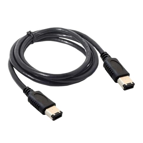 1394 6 Pin 6pin IEEE Firewire 400 ILink Cable 1.5M Black 150cm 5ft(3m) in Saudi Arabia