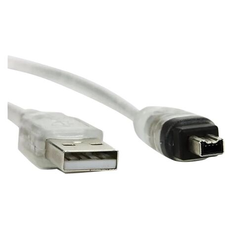USB2.0 Male to Firewire IEEE 1394 4 Pin ILink Adapter Cord for DCR-TRV75E DV Camera Cable 150cm in Saudi Arabia