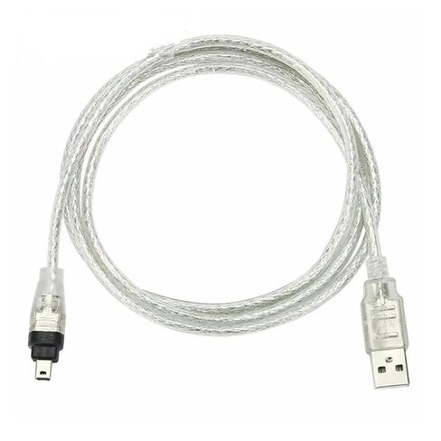 USB2.0 Male to Firewire IEEE 1394 4 Pin ILink Adapter Cord for DCR-TRV75E DV Camera Cable 150cm in Saudi Arabia