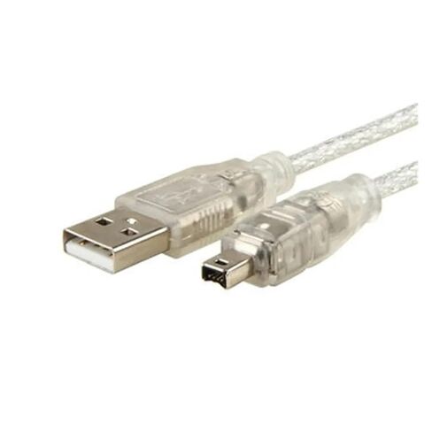 USB Male to Firewire IEEE 1394 4 Pin ILink Adapter Cord Firewire Cable for DCR-TRV75E DV Camera Cable 150cm in Saudi Arabia