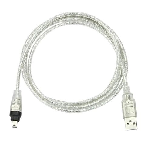 USB Male to Firewire IEEE 1394 4 Pin ILink Adapter Cord Firewire Cable for DCR-TRV75E DV Camera Cable 150cm in Saudi Arabia