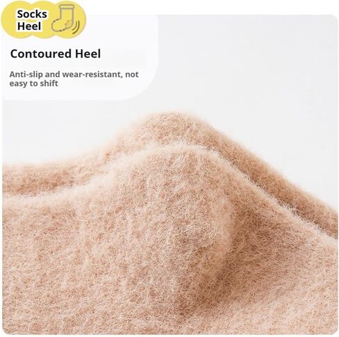 Baby Toddler Knee High Socks Girl Boy Warm Thick Tube Stockings Newborn Infant Floor Crawling Long Socks 6 Pairs in Saudi Arabia
