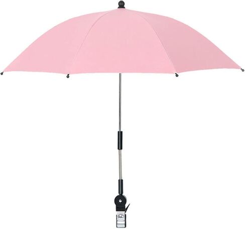 Chair Umbrella with Clamp, Flexible Outdoor Sun Protection Umbrella Portable Umbrella for Chair Beach Chairs Strollers Wheelchairs Patio Chairs Golf Carts 31.5 Inch in Saudi Arabia