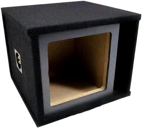 American Sound Connection Car Audio Single 12" Vented Square Paintable Sub Box fits Kicker L7 Subwooofer in Saudi Arabia