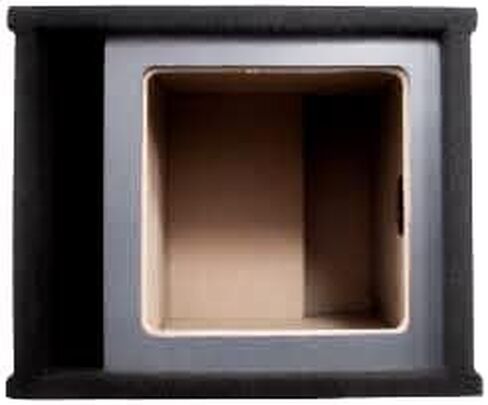 American Sound Connection Car Audio Single 12" Vented Square Paintable Sub Box fits Kicker L7 Subwooofer in Saudi Arabia