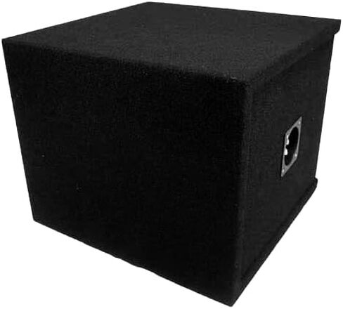 American Sound Connection Car Audio Single 12" Vented Square Paintable Sub Box fits Kicker L7 Subwooofer in Saudi Arabia