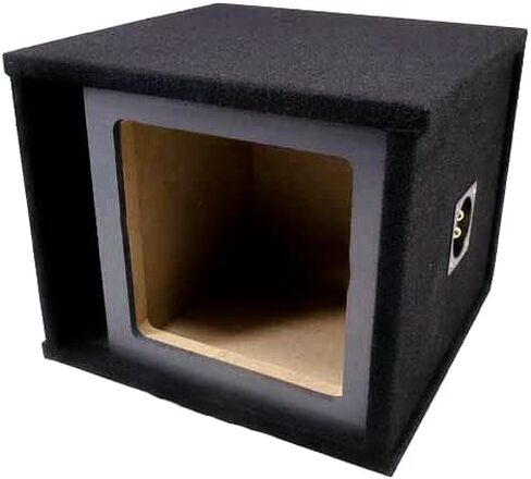 American Sound Connection Car Audio Single 12" Vented Square Paintable Sub Box fits Kicker L7 Subwooofer in Saudi Arabia