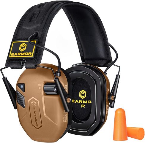 EARMOR M300T ترقية حماية السمع بتقنية البلوتوث، واقيات أذن إلكترونية لتقليل الضوضاء مع وسادات أذن هلامية in Kuwait